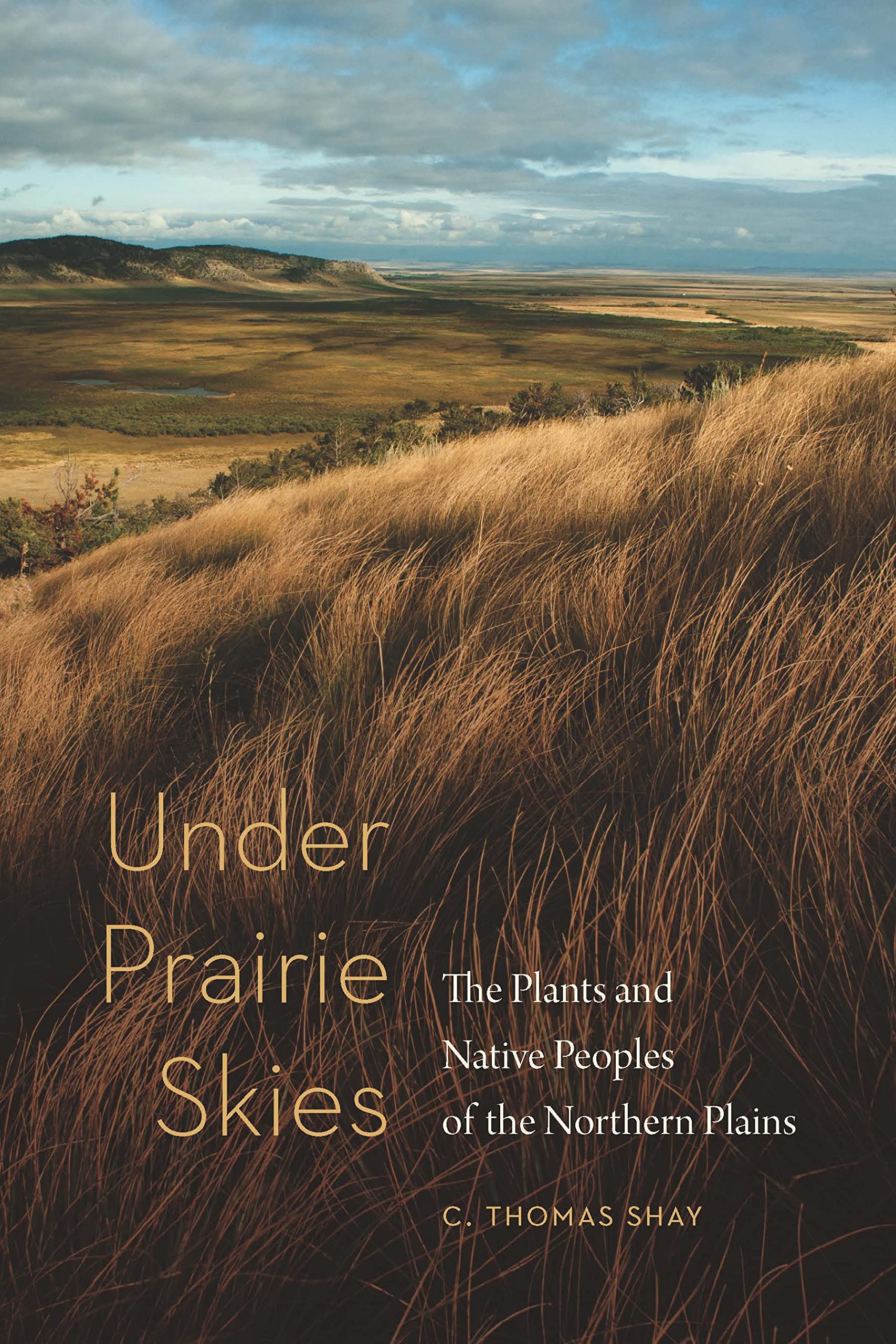 Cover photo of rolling prairie with cloudy sky in the distance.