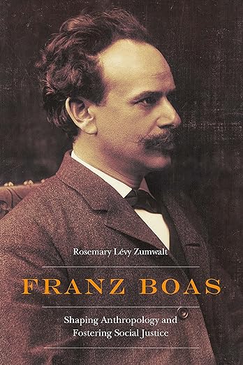 Side portrait of Franz Boas